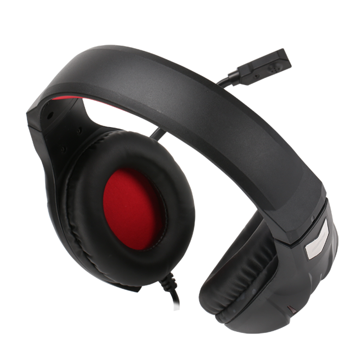Headset Gamer Marvo HG8928, 3.5mm+USB, PC, Led Vermelho, Black/Red