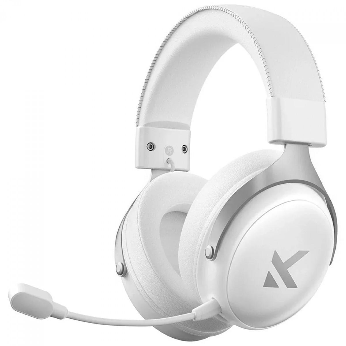Headset Gamer MCHOSE V9 Pro, Wireless, Bluetooth, Drivers de 53mm, Surround 7.1, Branco, HW-V9-5