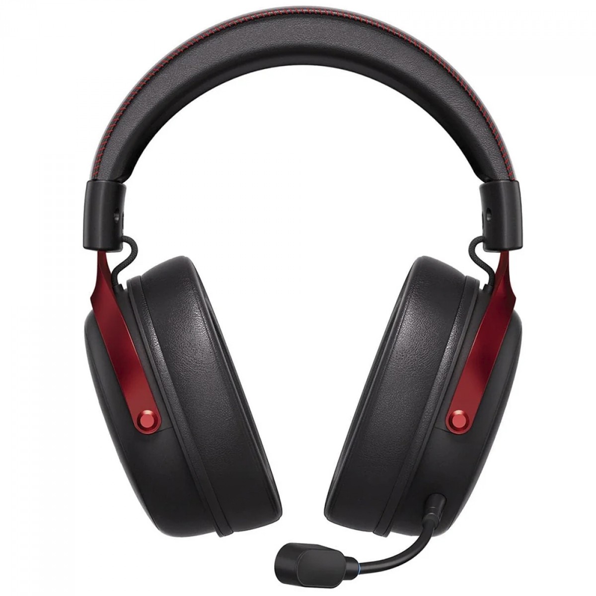 Headset Gamer MCHOSE V9 Pro, Wireless, Bluetooth, Drivers de 53mm, Surround 7.1, Preto e Vermelho, HW-V9-4