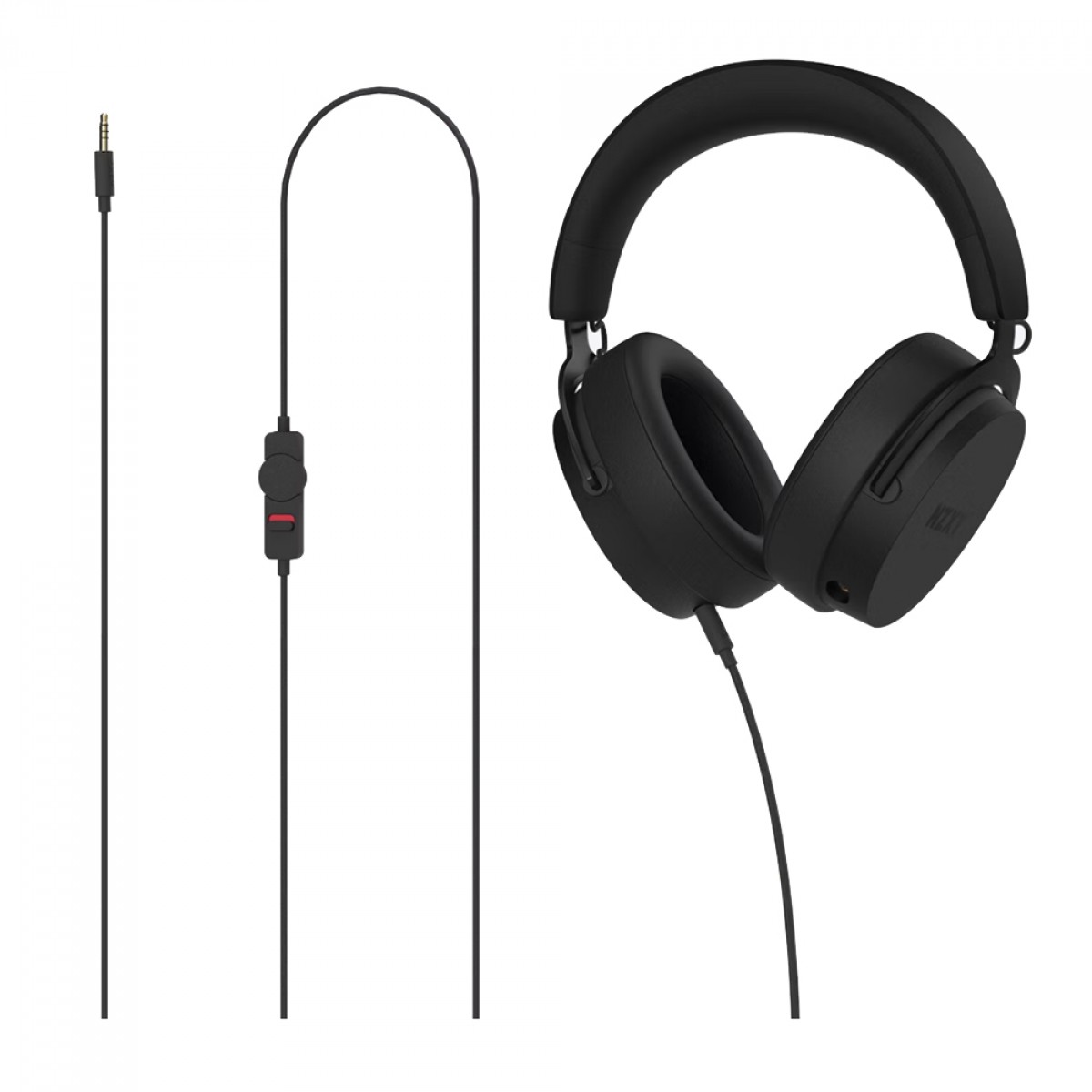 Headset Gamer NZXT Relay, USB, 3.5mm, Drivers de 40mm, Múltiplas Plataformas, Preto, AP-WCB40-B2