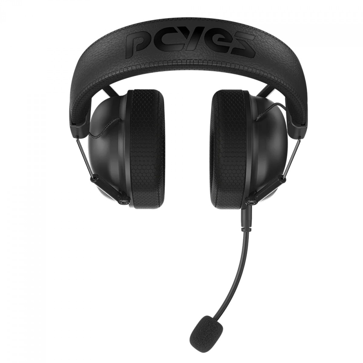 Headset Gamer PCYES Kamar Black Vulcan, USB, Drivers de 50mm, Microfone Destacável, Preto, HGKM50BV