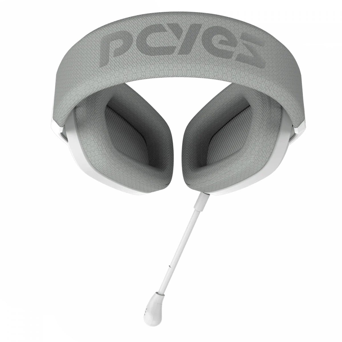 Headset Gamer PCYES Nyra White Ghost, P2 3,5mm, Drivers de 40mm, Microfone Destacável, Branco, HGNYWG
