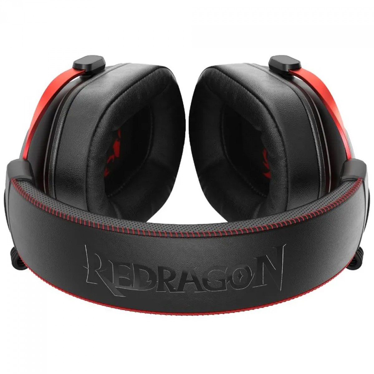 Headset Gamer Redragon Cybill H312, RGB, 7.1 Surround, Drivers de 50mm, USB, Preto e Vermelho  - Open Box