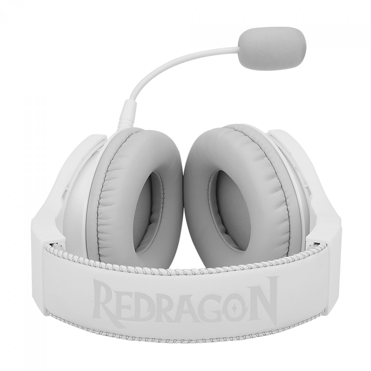 Headset Gamer Redragon Pandora RGB, Drivers 50mm, USB, White, H350W-RGB