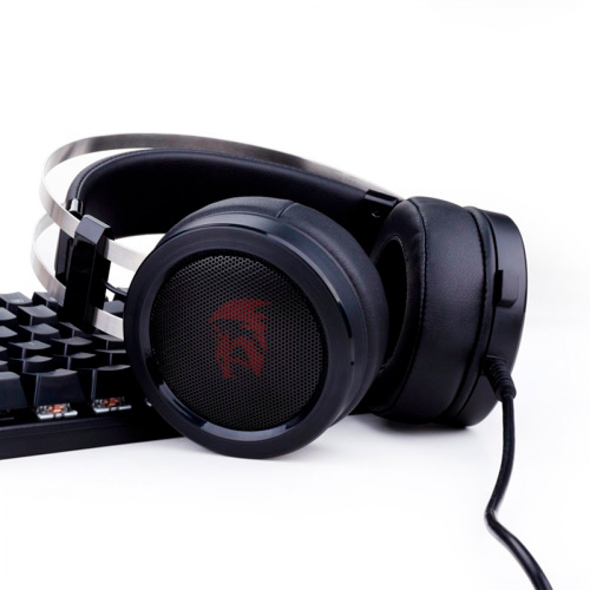 Headset Gamer Redragon Scylla, P2, Múltiplas Plataformas, Black, H901