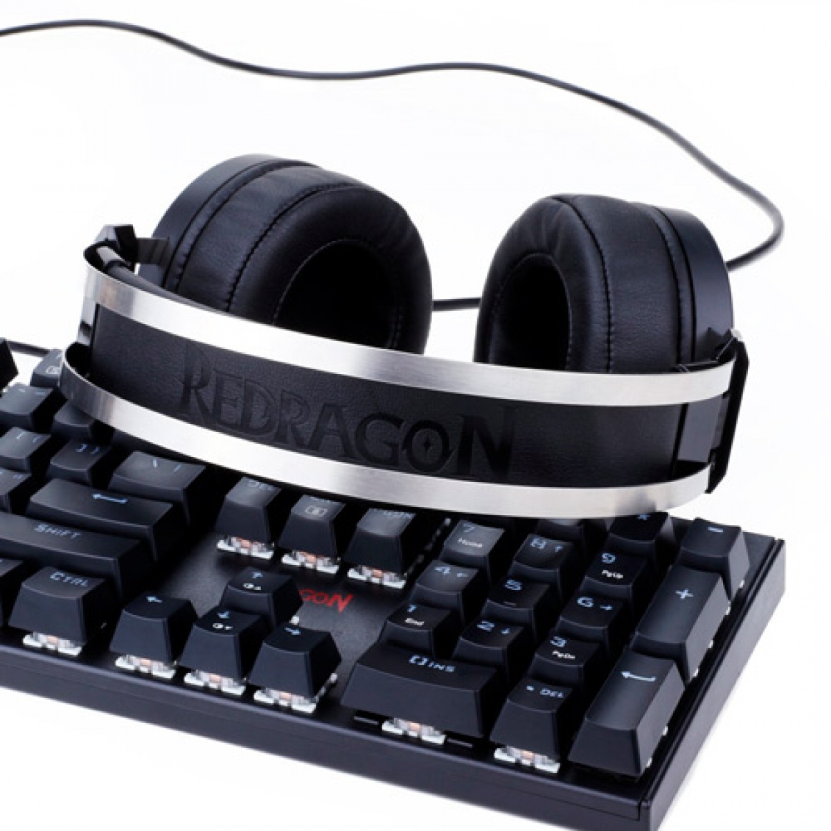 Headset Gamer Redragon Scylla, P2, Múltiplas Plataformas, Black, H901