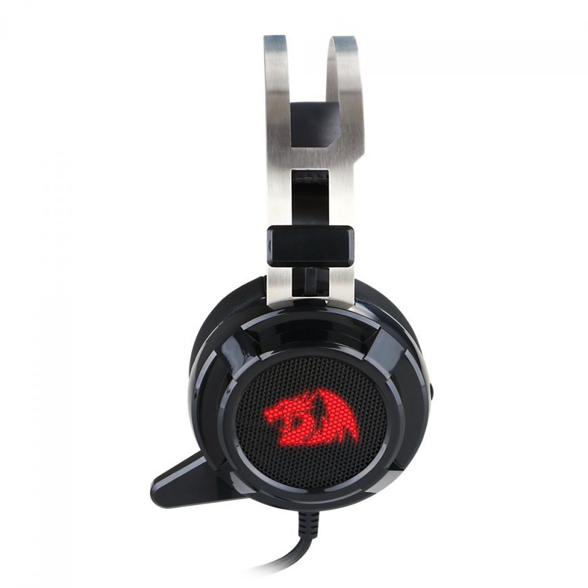 Headset Gamer Redragon Siren 2, USB, 7.1 Surround, Black, H301USB-1