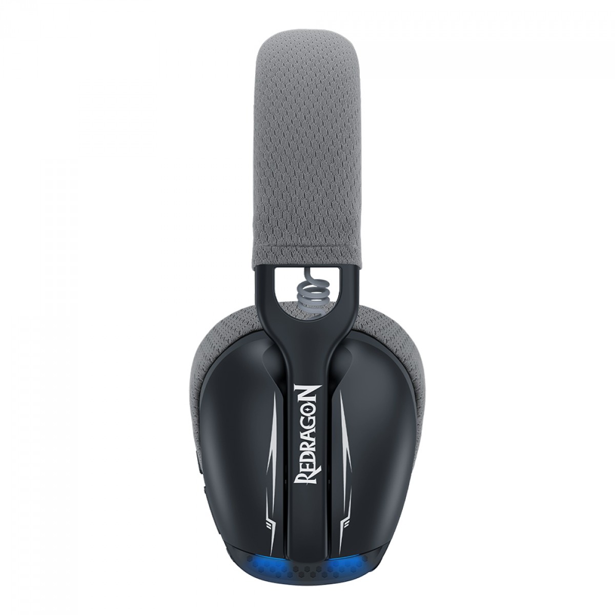 Headset Gamer Redragon Skuld Pro, USB, Drivers de 40mm, Led Azul, Preto, H878BG