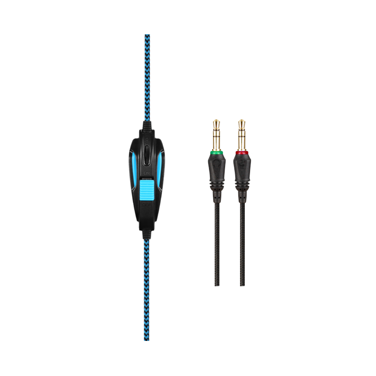 Headset Gamer Sades Sa-708 Gpower, Stereo, Black/Blue, SA-708