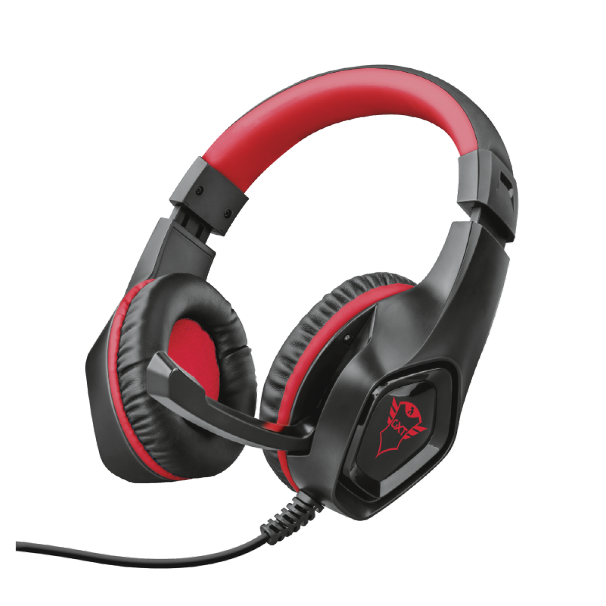 Headset Gamer Trust Rana, Nintendo Switch, Vermelho, GXT404R