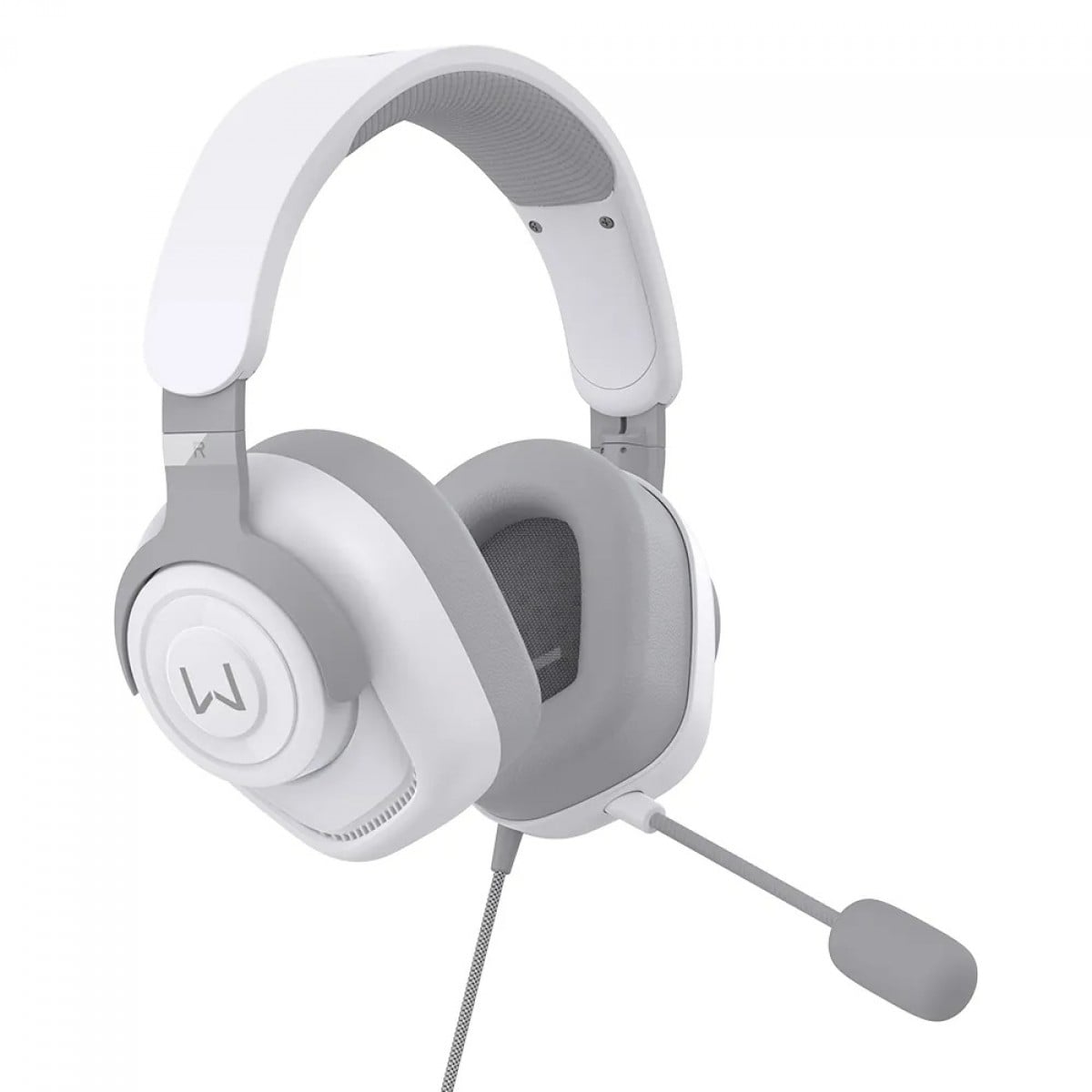 Headset Gamer Warrior Huginn, 3.5mm, Branco, PH700