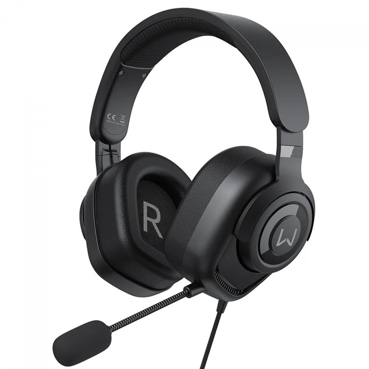 Headset Gamer Warrior Huginn, 3.5mm, Preto, PH701