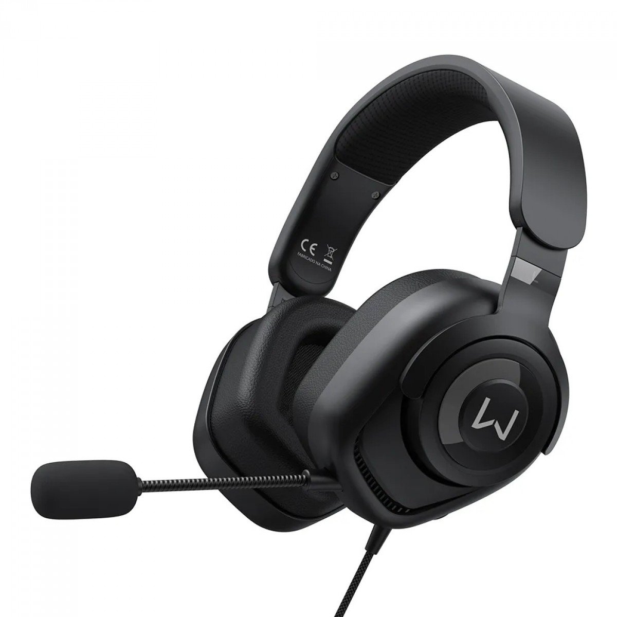Headset Gamer Warrior Huginn, 3.5mm, Preto, PH701