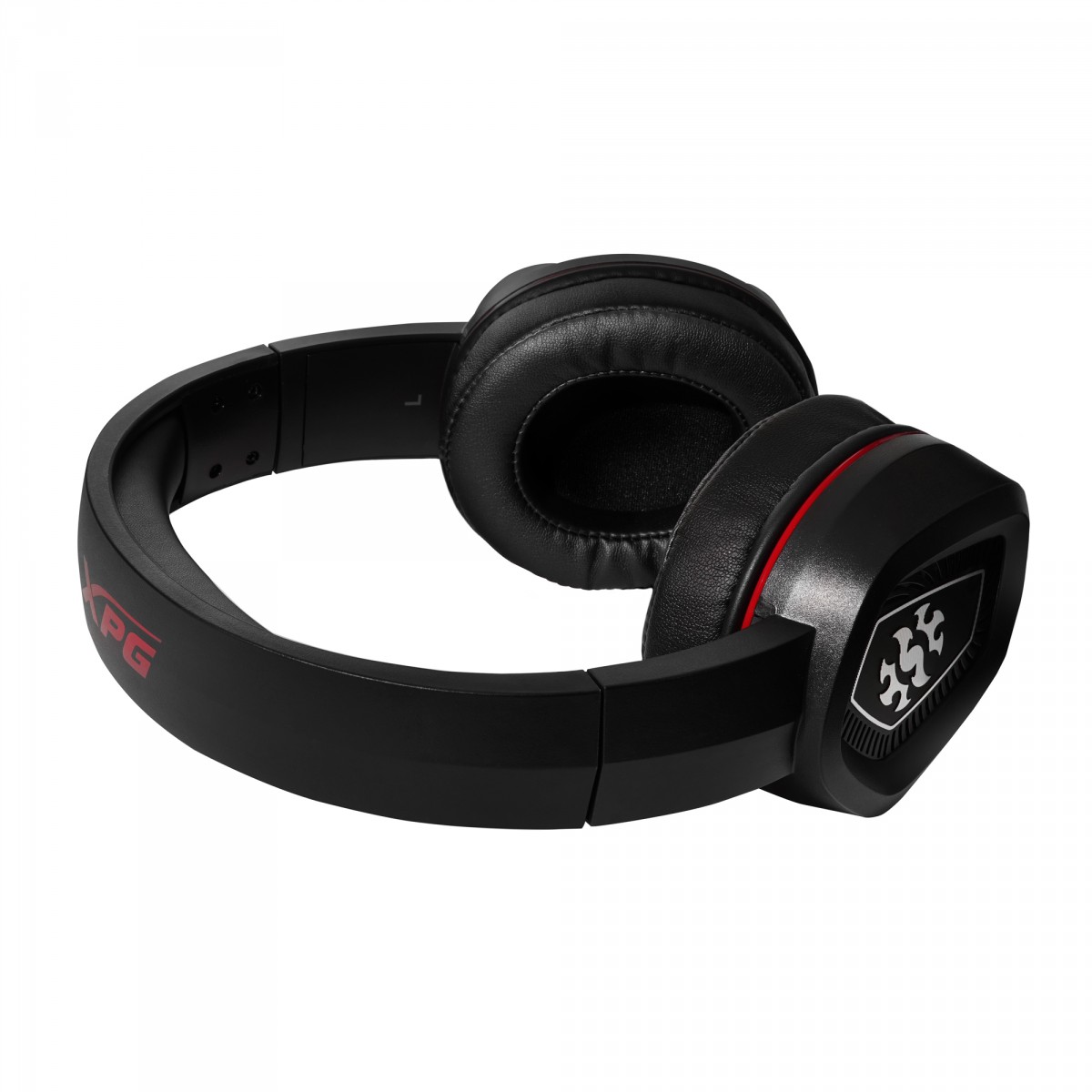 Headset Gamer XPG, Emix H20, 7.1 Virtual Surround, RGB, USB, Black/Red, 75260008