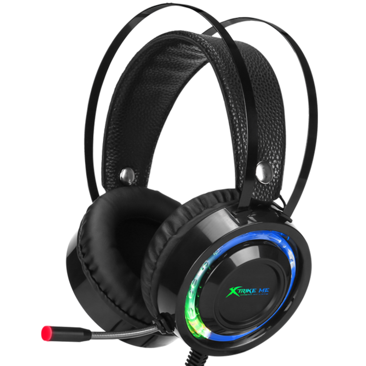 Headset Gamer XTRIKE-ME GH-708, Com Fio, Black, RGB 