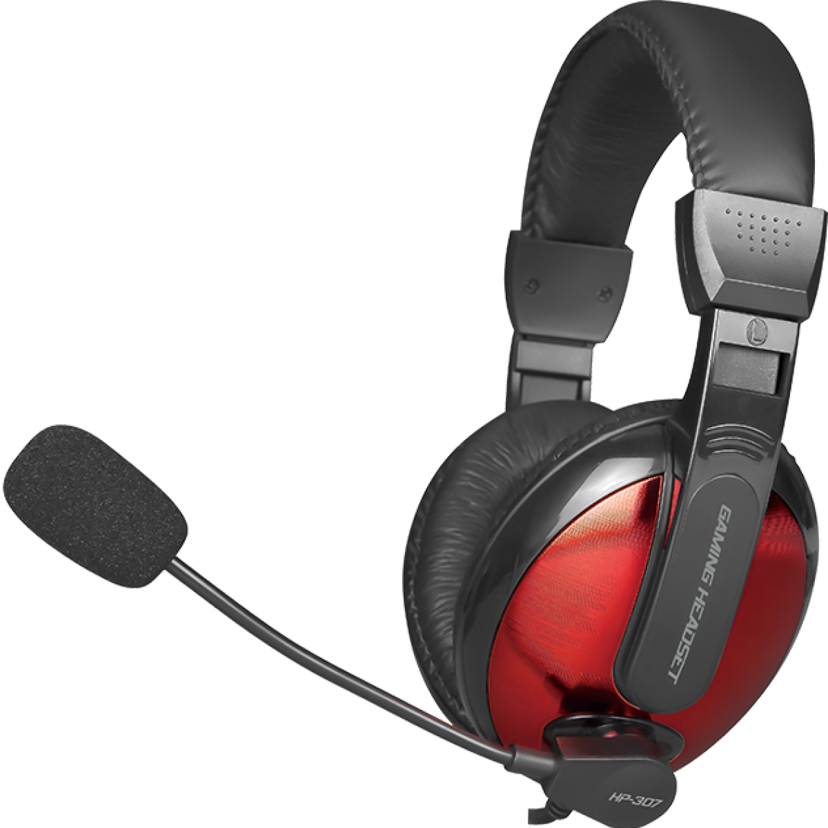 Headset Gamer XTRIKE-ME HP-307, Com Fio, Black/Red, HP307BK