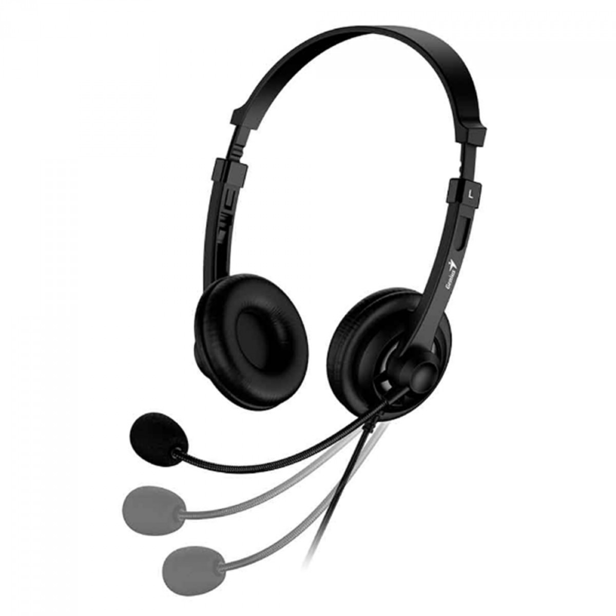 Headset Genius HS-230U, USB, Preto