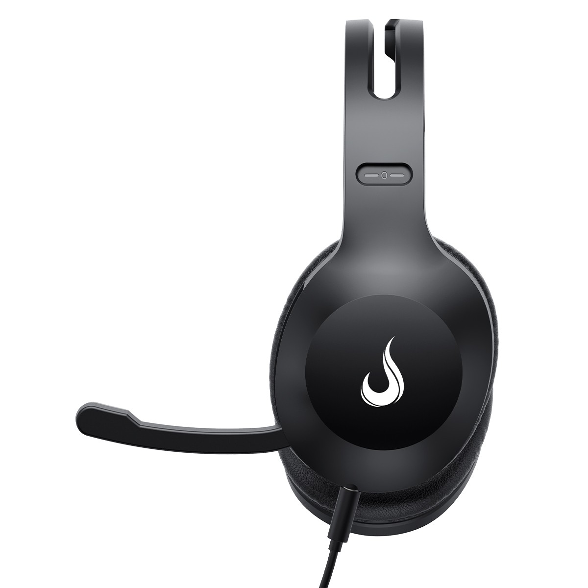 Headset Rise Mode Office 03, Drivers de 40mm, Com Microfone, Preto, RM-HS-OF-03-FB