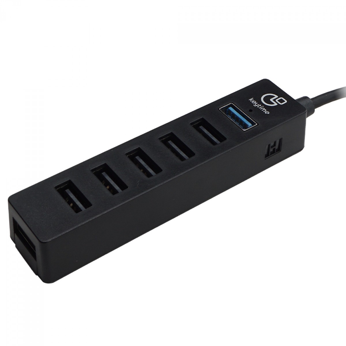 Hub Adaptador 7 em 1 Keytime DataPort, USB para USB 3.0+USB 2.0, KYT00036