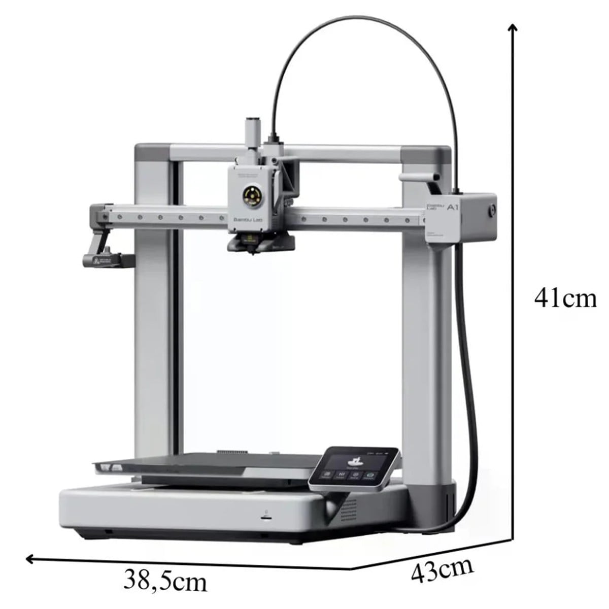 Impressora 3D Bambu Lab A1, Bivolt, Área de Impressão 256x256x256mm, Alta Velocidade, Branco, PF002-A-BRA