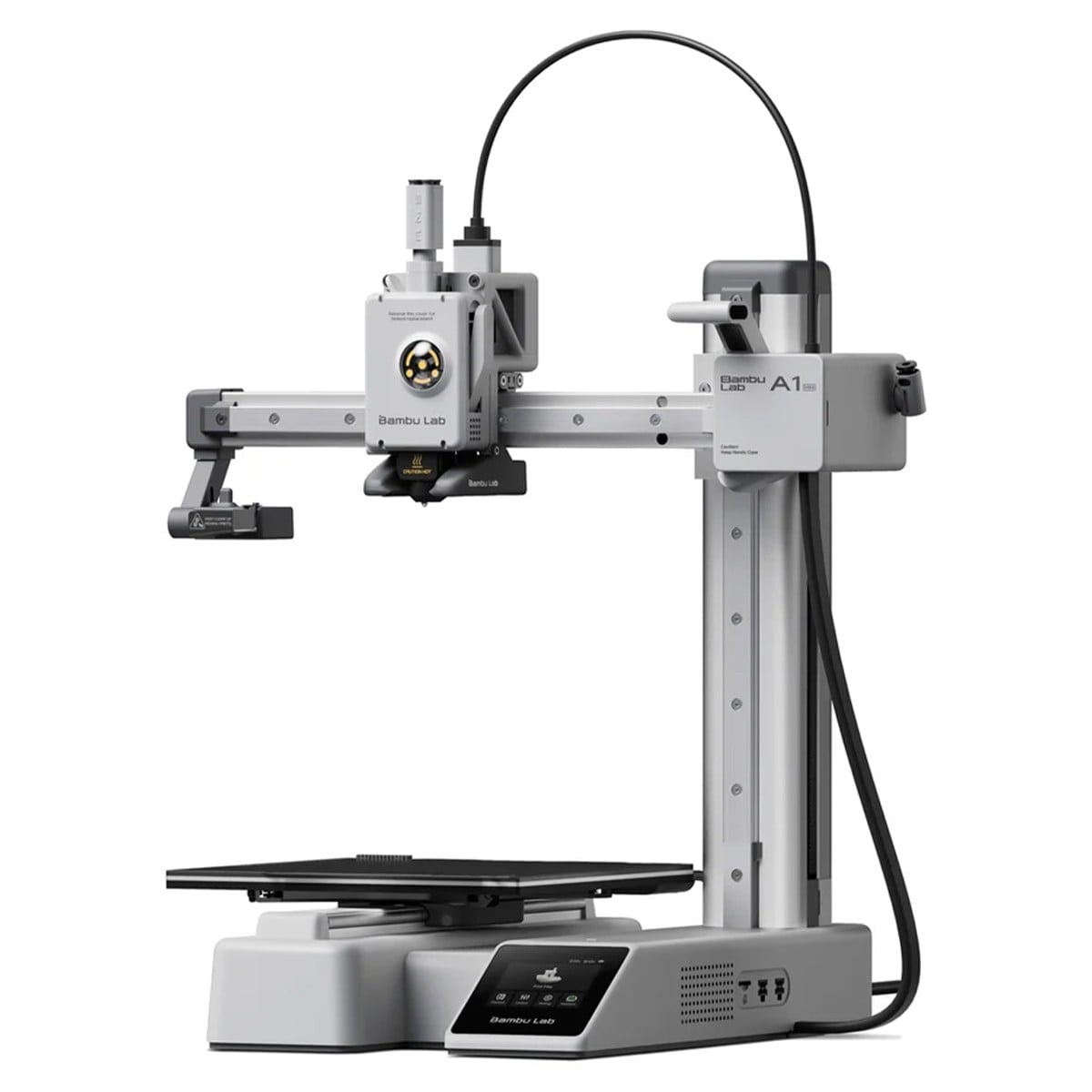 Impressora 3D Bambu Lab A1 Mini + AMS Lite (Combo), Bivolt, Área de Impressão 180x180x180mm, Wi-Fi, Branco, PF002-M+SA005-BRA