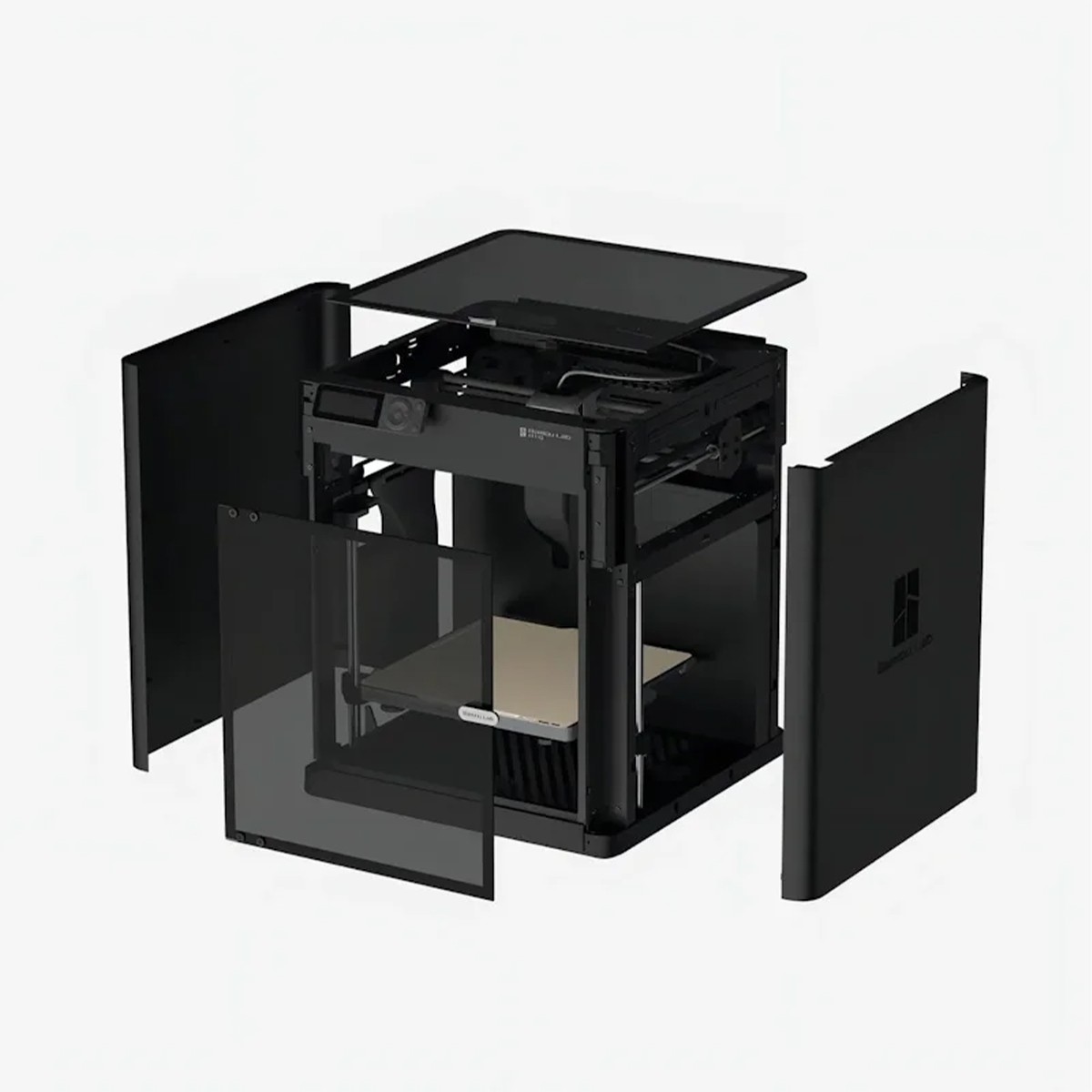 Impressora 3D Bambu Lab P1S + AMS (Combo), Bivolt, Área de Impressão 256x256x256mm, PF001-U+SA001-EU