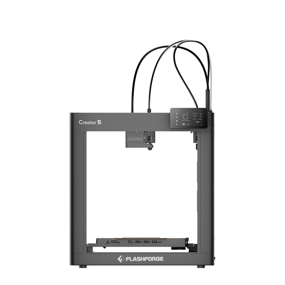 Impressora 3D Flashforge Creator 5, 4 Cabeçotes, Bivolt Manual, Multicolorida, Área de Impresão 256x256x256mm, 300mm/s, 10001101001