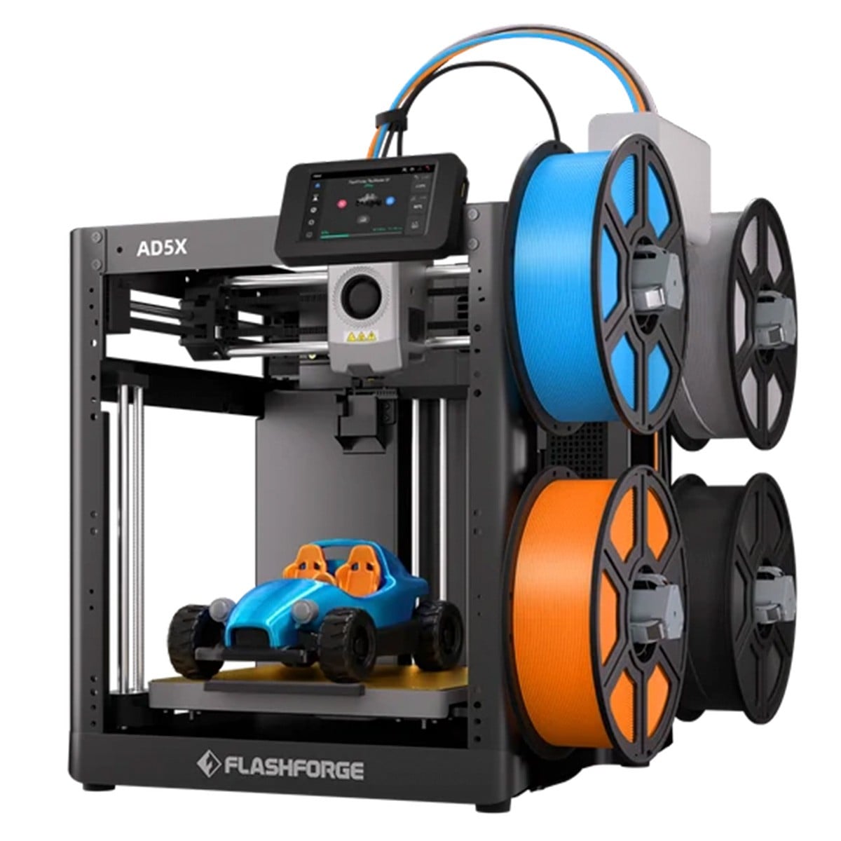 Impressora 3D Flashforge Multicolorida AD5X, 110V, Área de Impresão 220x220x220mm, Alta Velocidade, 10000977001