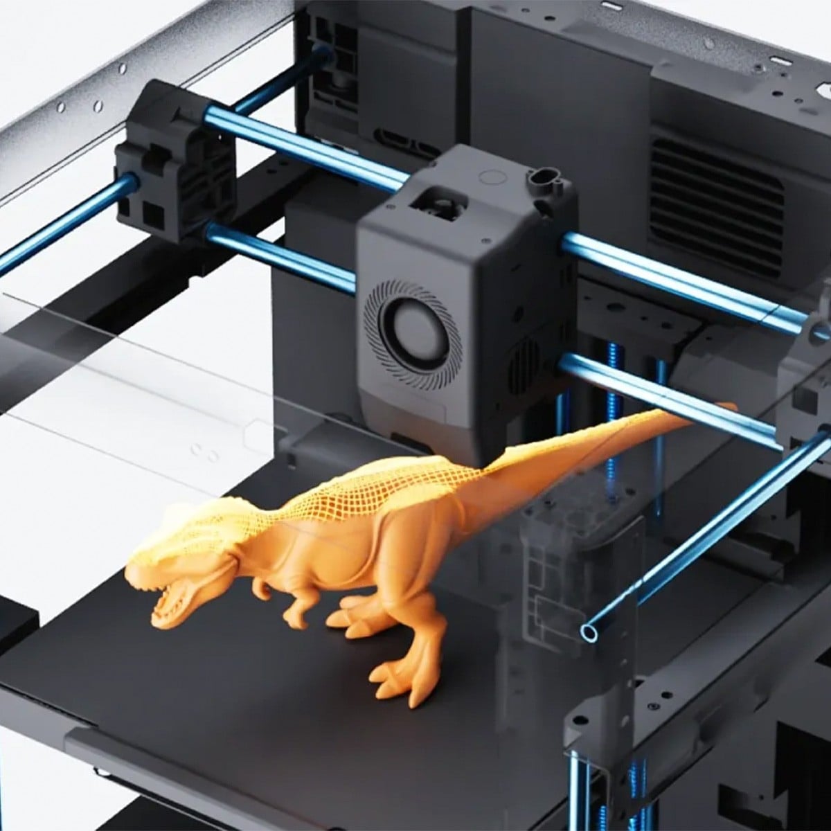 Impressora 3D Flashforge Multicolorida AD5X, 110V, Área de Impresão 220x220x220mm, Alta Velocidade, 10000977001