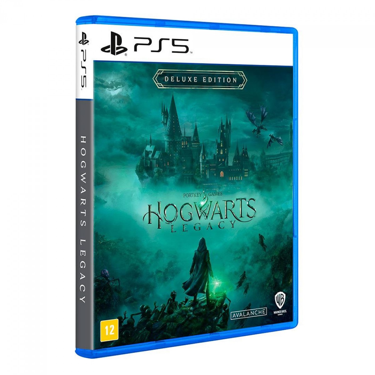 Jogo Hogwarts Legacy Deluxe Pc Steam Lançamento História no Shoptime