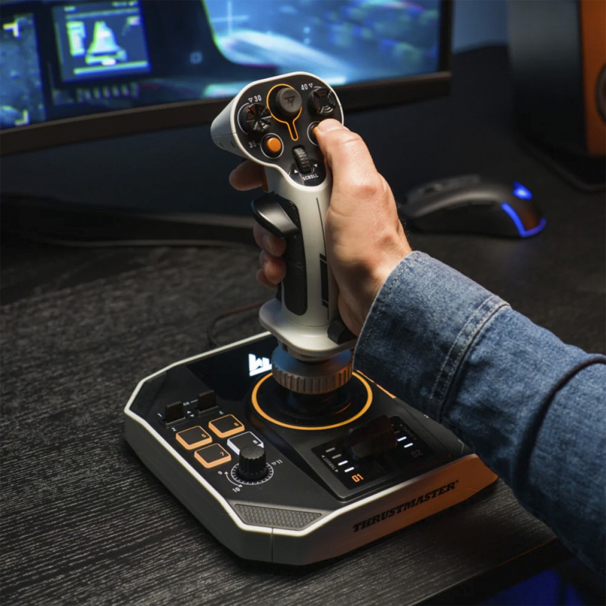 Joystick Espacial Thrustmaster Sol-R1 FlightStick, Para PC, 2960920