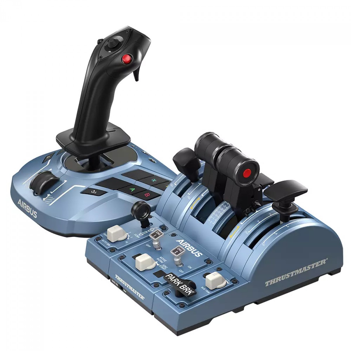 Joystick + Quadrante Thrustmaster TCA Captain Pack X Airbus Edition, Para PC e Xbox, 4460217