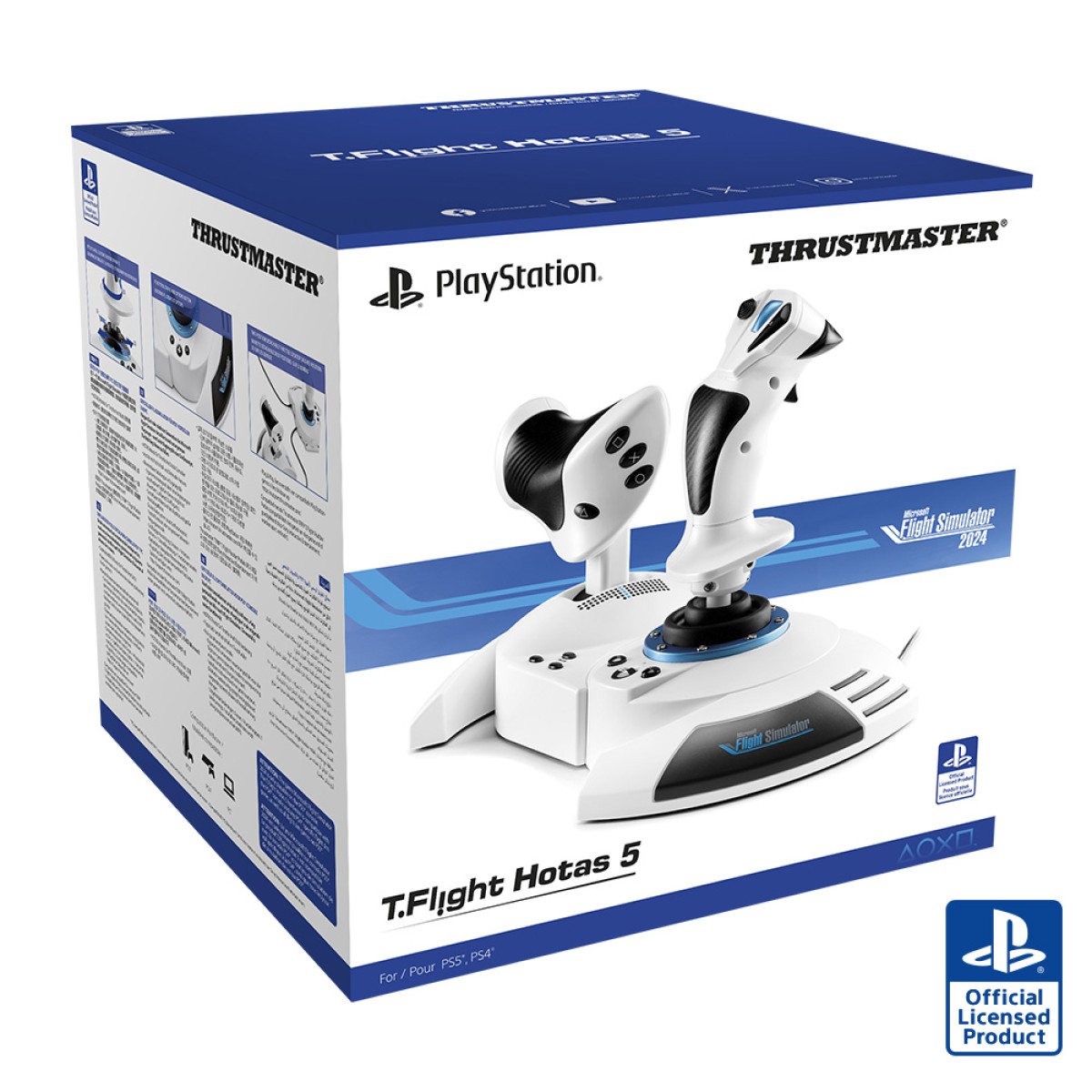 Joystick Thrustmaster T Flight Hotas 5 Microsoft Flight Simulator Edition, Para PS5, PS4 ou PC, 4160949