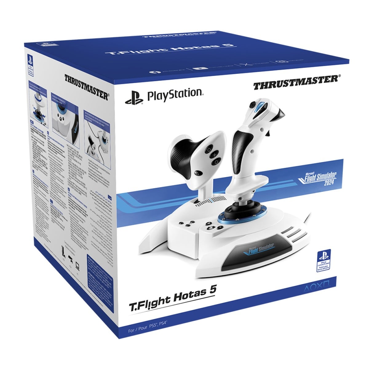 Joystick Thrustmaster T Flight Hotas 5 Microsoft Flight Simulator Edition, Para PS5, PS4 ou PC, 4160949