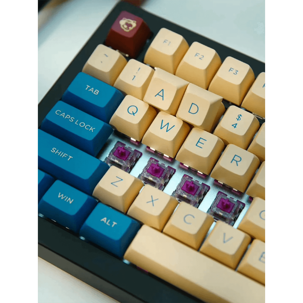 Keycaps Akko Palace Keycap Set Palace, OSA, ANSI, 187 Teclas