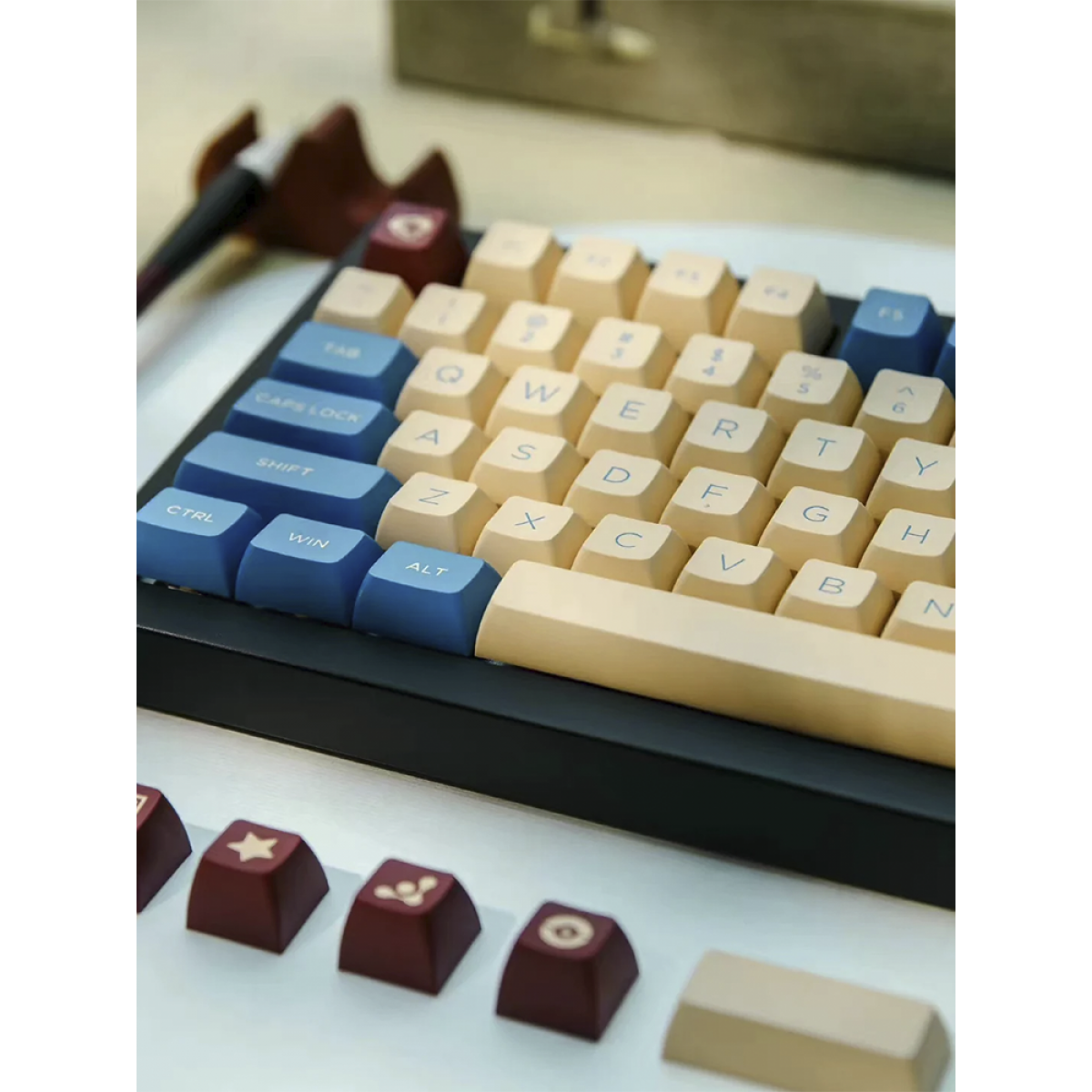 Keycaps Akko Palace Keycap Set Palace, OSA, ANSI, 187 Teclas
