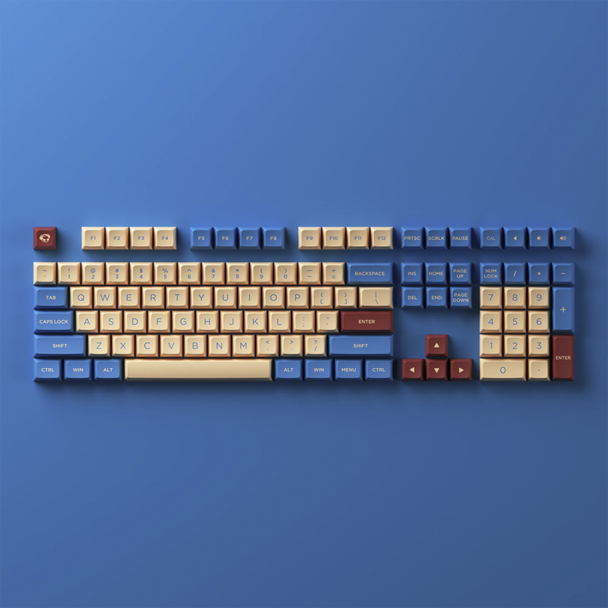 Keycaps Akko Palace Keycap Set Palace, OSA, ANSI, 187 Teclas