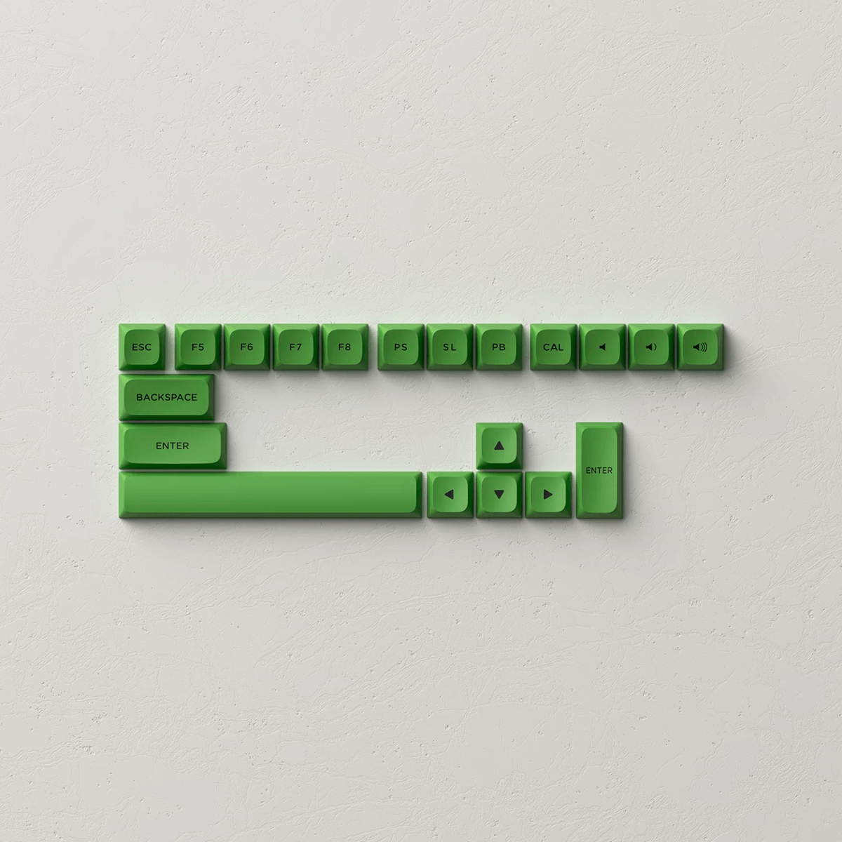 Keycaps Akko Profile MDA Panda, PBT, ANSI, 227 Teclas