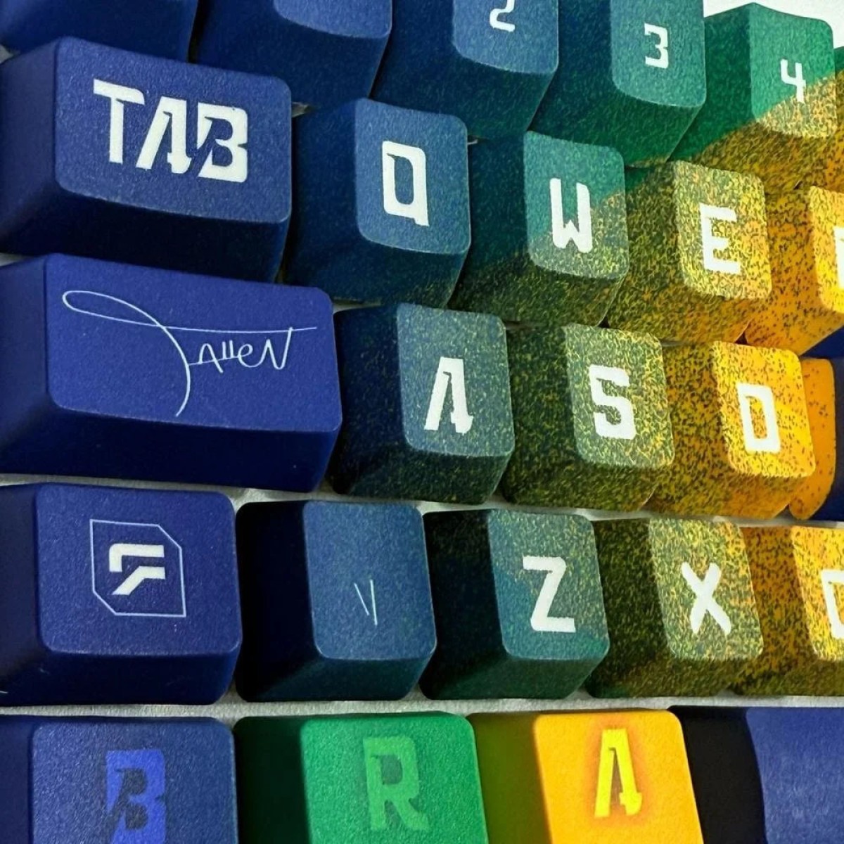 Keycaps Fallen Personalizadas Brasil 2025, OEM, PBT, ABNT2, 117 Teclas, KC00181