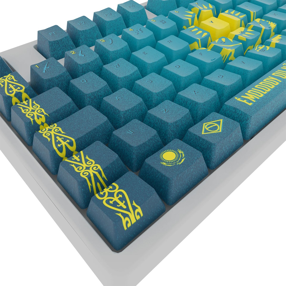 Keycaps Fallen Personalizadas - Molodoy Cazaqui, OEM, PBT, ABNT2, 117 Teclas, KC00046