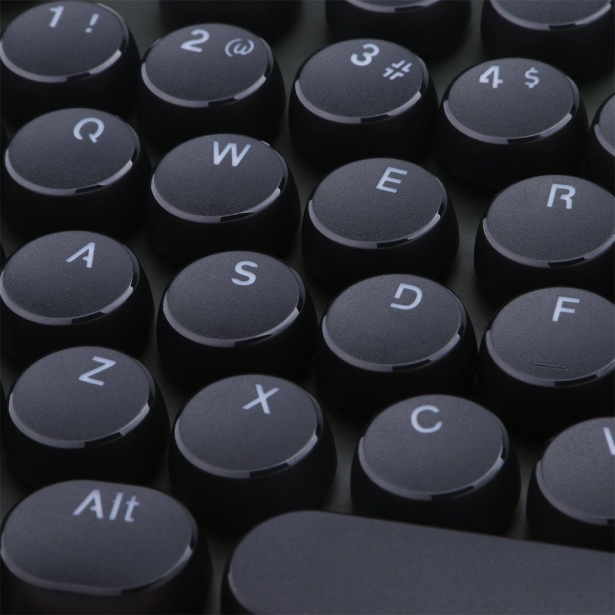 Keycaps Redragon A106, ABS, ANSI, Double Shot, Black, 104 Teclas 