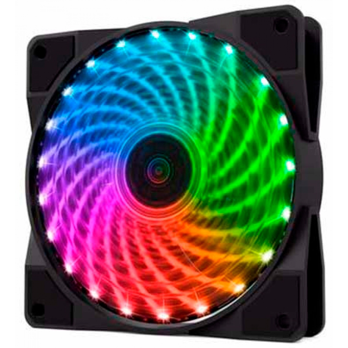 Kit com 4 Fans 120mm Gamemax RGB Com Controle CL400