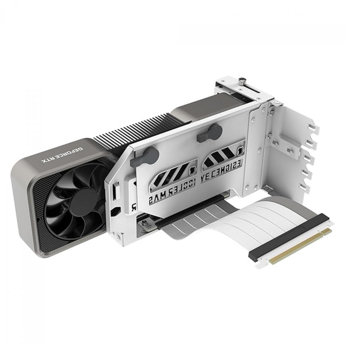 Kit de Suporte Para Placa de Vídeo Vertical Cooler Master V3, Branco, MCA-U000R-WFVK03