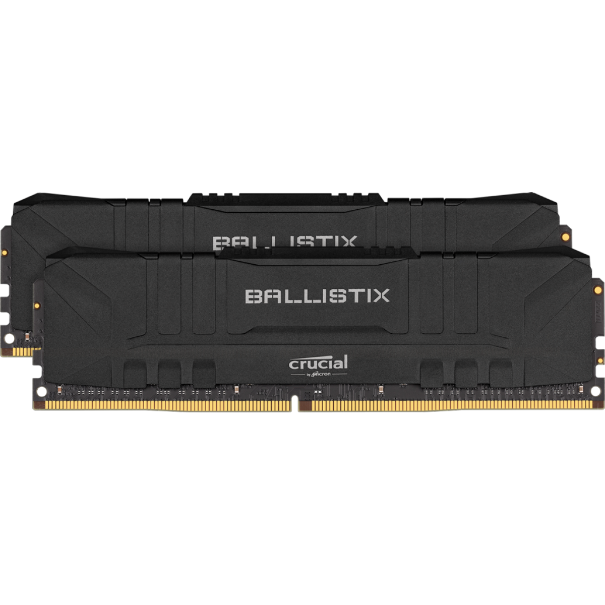 Kit Dual Channel 16GB (2x8GB) Memória DDR4 Crucial Ballistix, 8GB, 2666MHz, Black