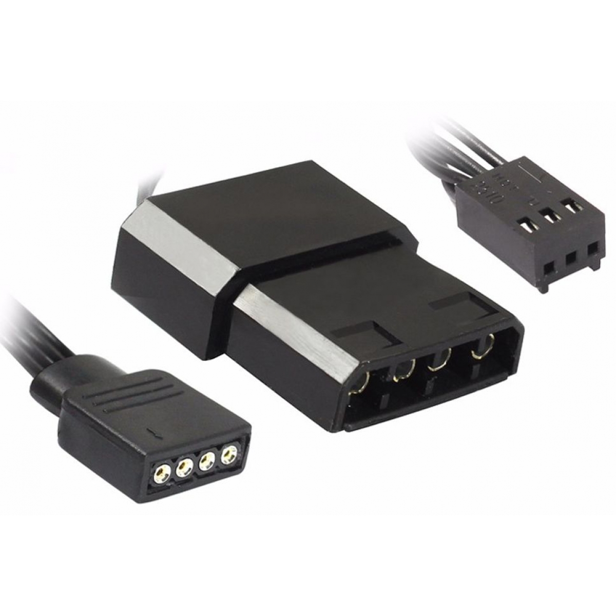 Kit Fan com 3 Unidades Gamemax CL300, RGB 120mm, com Controlador