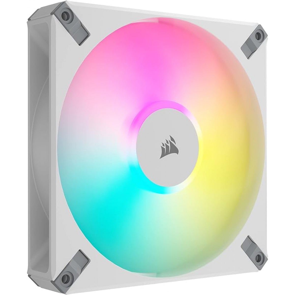 Kit fan com 2 unidades Corsair, AF140 RGB Elite, 140mm, White, CO-9050160-WW