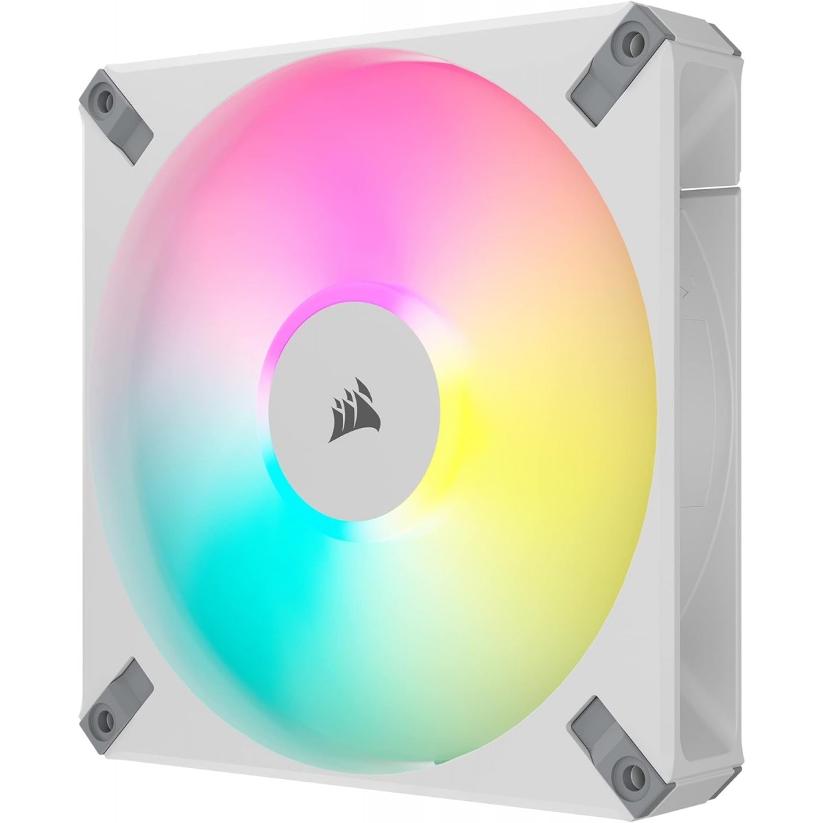 Kit fan com 2 unidades Corsair, AF140 RGB Elite, 140mm, White, CO-9050160-WW
