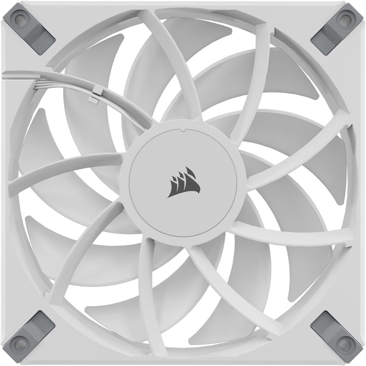 Kit fan com 2 unidades Corsair, AF140 RGB Elite, 140mm, White, CO-9050160-WW
