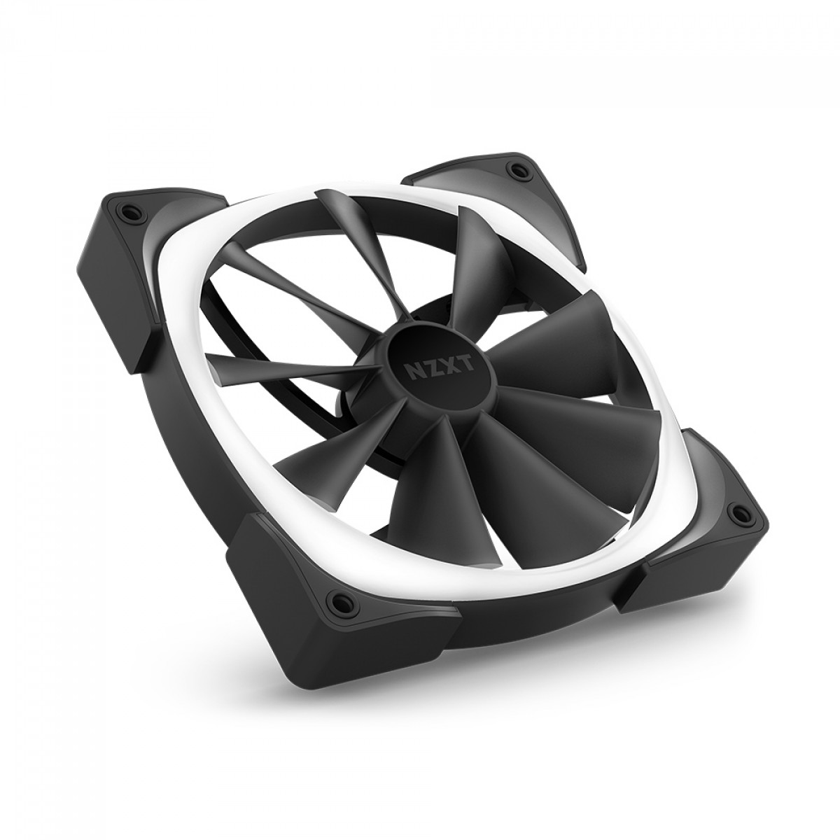 Kit Fan com 2 Unidades NZXT AER RGB 2, 140mm, Black, HF-2814C-DB