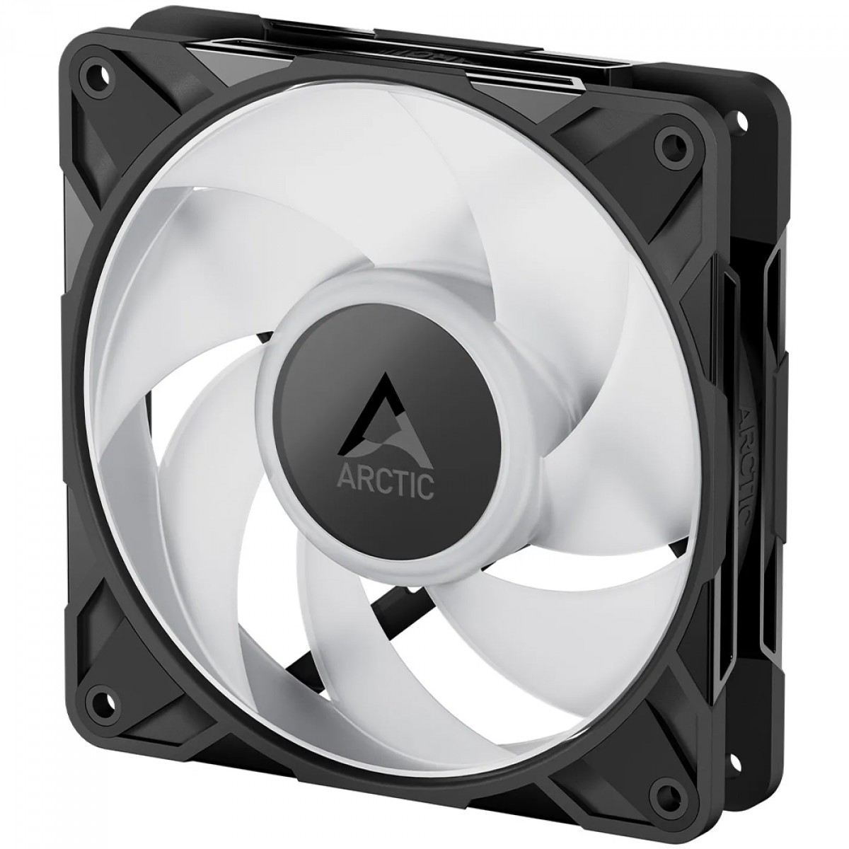 Kit Fan Com 3 Unidades Arctic P12 Pro, ARGB, 120mm, PWM, Preto, ACFAN00310A